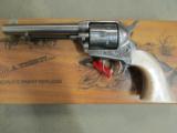 Uberti Engraved Cattleman 5.5" SS .45 Colt Revolver - 2 of 11