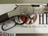 Henry Silver Eagle Engraved 20