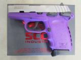 SCCY CPX-1 DAO 3.1" Stainless / Purple 9mm CPX1TTPU - 2 of 10