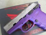 SCCY CPX-1 DAO 3.1" Stainless / Purple 9mm CPX1TTPU - 6 of 10