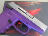 SCCY CPX-1 DAO 3.1" Stainless / Purple 9mm CPX1TTPU - 5 of 10