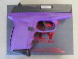 SCCY CPX-2 DAO 3.1" Black / Purple 9mm CPX2CBPU - 1 of 10