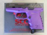 SCCY CPX-2 DAO 3.1" Black / Purple 9mm CPX2CBPU - 2 of 10