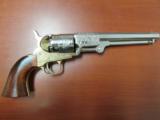 Armi San Marco Engraved 1851 Colt Navy Brass .44 Caliber Revolver 18512 - 1 of 10