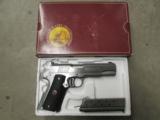 1990 NIB Colt Delta Gold Cup Stainless 1911 10mm AUTO - 1 of 11