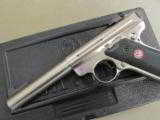 Ruger Mark III Stainless Target Pistol 5.5