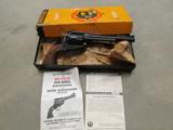 LNIB 1969 Three-Screw Ruger Blackhawk .30 Carbine Revolver - 1 of 12