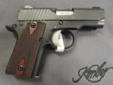 Kimber Micro Carry Black Rosewood Grips .380 ACP 3700356 - 1 of 8