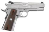 Ruger SR1911 Commander .45 ACP 4.25" Stainless 7 Rds 6702 - 1 of 5