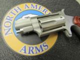 North American Arms Mini Revolver Short Stainless .22 Magnum NAA-22MS - 3 of 7