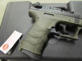 Walther Arms P22 Military OD Green Semi-Auto .22 LR 512.03.15 - 4 of 7
