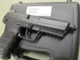 LIKE NEW Heckler & Koch HK45 Tactical Black .45 ACP Threaded Barrel - 4 of 8