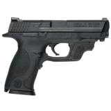 Smith & Wesson M&P9 9mm 4.25" Crimson Trace Green Laserguard 10174 - 1 of 2