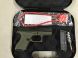 Glock 42 .380 ACP Battlefield Green 3.25
