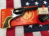 1976 Bicentennial Ruger BlackHawk Convertible .357 Mag/9mm Stag Grips
- 2 of 19
