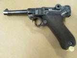 1916 Erfurt Luger German Military Pistol - GREAT Bore - 2 of 14