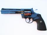 Vintage 1980 Colt Python Royal Blue 6" .357 Magnum - 1 of 11