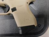 Glock 43 Desert Sand Cerakote 3.9" 6rd PI4350201DS - 3 of 8