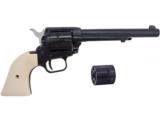HERITAGE ROUGH RIDER 6.5" IVORY .22 LR & MAGNUM COMBO RR22MB6W - 1 of 1