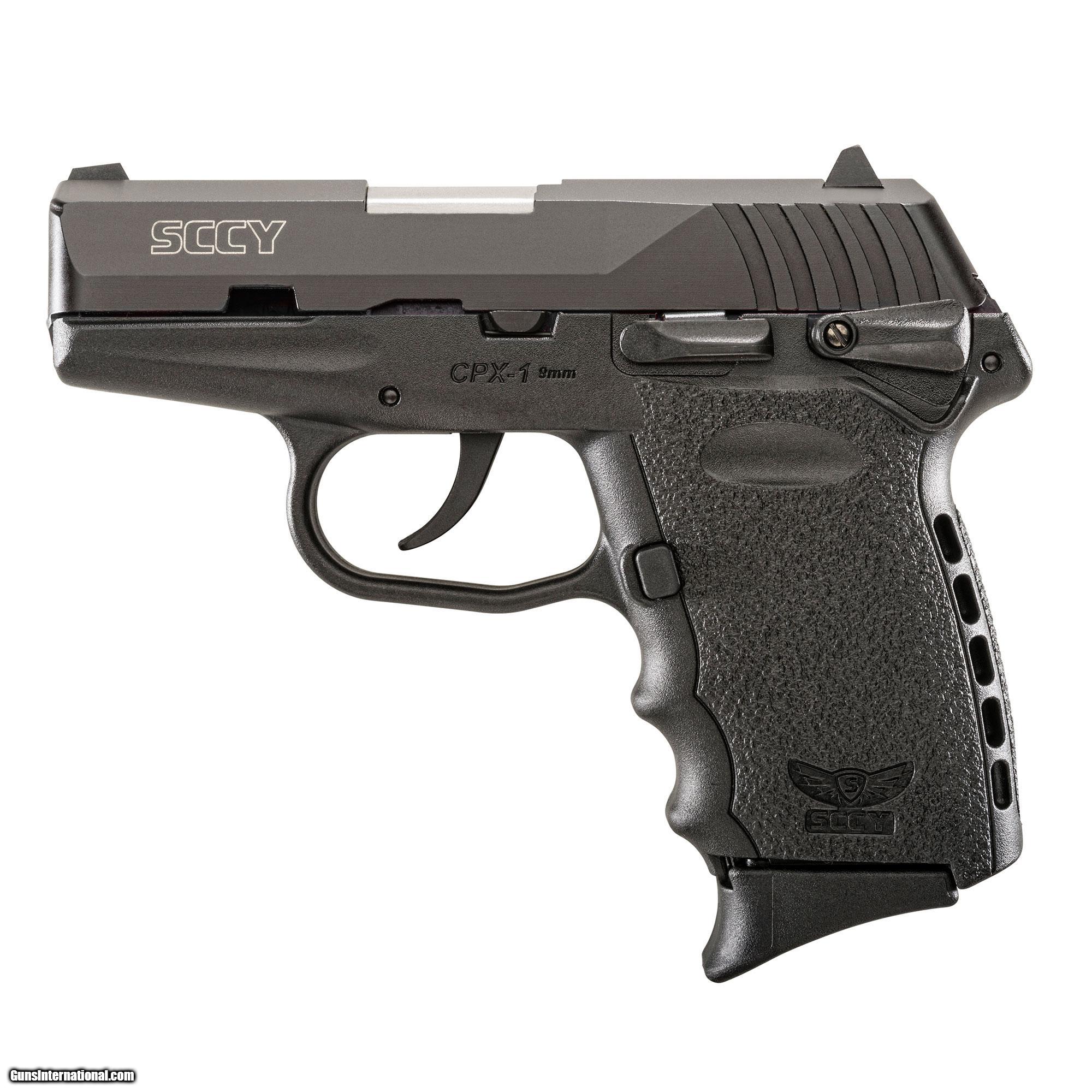 SCCY Firearms CPX-1 CB 9mm Luger 3.01" Thumb Safety CPX1CB for sal...