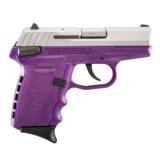 SCCY FIREARMS CPX-1 TTPU STAINLESS / PURPLE 9mm SKU: CPX-1TTPU - 1 of 3