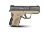 Springfield XD-S XDS FDE 3.3" .45 ACP XDS93345DEE - 1 of 1