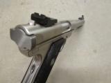 2000 RUGER MARK II STAINLESS TARGET SEMI-AUTO .22 LR - 7 of 8