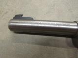 2000 RUGER MARK II STAINLESS TARGET SEMI-AUTO .22 LR - 4 of 8