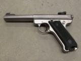 2000 RUGER MARK II STAINLESS TARGET SEMI-AUTO .22 LR - 2 of 8