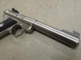 2000 RUGER MARK II STAINLESS TARGET SEMI-AUTO .22 LR - 6 of 8