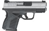 Springfield Armory XD-S Single Stack Bi-Tone 9mm 3.3" XDS9339SE - 1 of 2