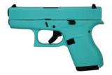 Glock G42 Eggshell Blue .380 ACP 3.25" UI4250201EB - 1 of 1