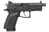 CZ-USA CZ P-07 Black Suppressor-Ready 9mm 4.36" 91289 - 1 of 1