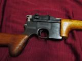 RARE MAUSER C96 C-96 BROOMHANDLE CARBINE 7.63X25MM 7.63 BROOM HANDLE MAUSER RIFLE GERMAN WWI - 17 of 23