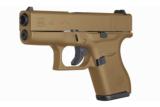 Glock G43 GEN3 9mm Combat Coyote Tan 3.39" PI4350201CCT - 2 of 2