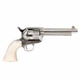 Uberti 1873 Engraved Cattleman Stainless 5.5" .45 Colt 356077 - 1 of 2