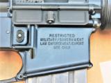 COLT DEFENSE AR-15 A2 LW RESTRICTED MARKED CARBINE GOVERNMENT LAW ENFORCEMENT ISSUED SUREFIRE M500A - 4 of 10