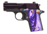 Sig Sauer P238 PSP .380 ACP 2.7" Purple w/Pearl Grips 238-380-PSP - 2 of 2