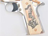 COLT 24K ROSE GOLD MEXICAN HERITAGE 1911 .38 SUPER TALO LIMITED EDITION - 9 of 11
