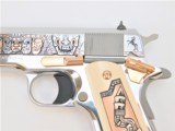 COLT 24K ROSE GOLD MEXICAN HERITAGE 1911 .38 SUPER TALO LIMITED EDITION - 10 of 11