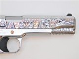 COLT 24K ROSE GOLD MEXICAN HERITAGE 1911 .38 SUPER TALO LIMITED EDITION - 7 of 11