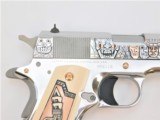 COLT 24K ROSE GOLD MEXICAN HERITAGE 1911 .38 SUPER TALO LIMITED EDITION - 6 of 11