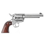 Ruger Vaquero Stainless TALO .45 Colt 5.5" Engraved 5157 - 1 of 1