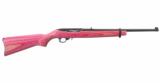 Ruger 10/22 Carbine .22 LR 18.5" Pink Laminate 1184 - 1 of 2