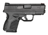 Springfield Armory XDS Single Stack Black 9mm 3.3" XDS9339BE - 1 of 2