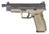Springfield Armory XDM Full Size Threaded 4.5" 9mm Luger FDE SKU: XDMT9459FDEHCE - 1 of 1