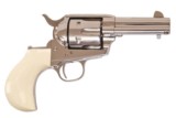 Cimarron Doc Holliday Thunderer Combo .45 Colt 3.5" Nickel / Ivory CA346DOC - 1 of 4