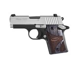 Sig Sauer P938 Blackwood 9mm Two-Tone 3" 6 Rds 938-9-BG-AMBI - 1 of 2