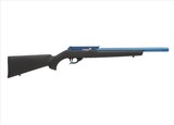 TACTICAL SOLUTIONS X-RING RIFLE ANODIZED BLUE / HOGUE STOCK 10/22 .22 LR SKU: XRINGRIFLETEBLU - 1 of 1