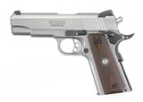 Ruger SR1911 Commander .45 ACP 4.25" Stainless 7 Rounds 6702 - 2 of 2